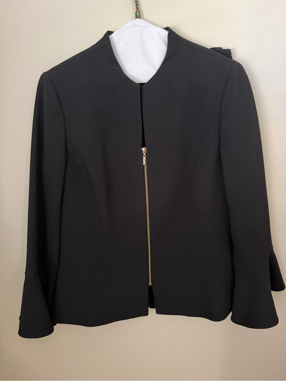 Tahari ASL two piece black suit